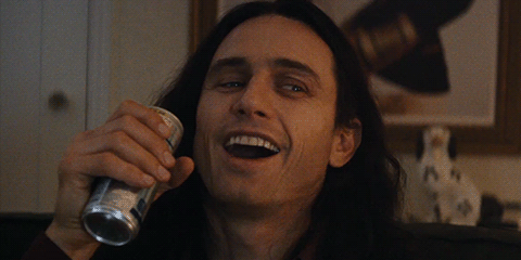 The Disaster Artist Drinking Game