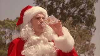 Drinking GIFs - Bad Santa