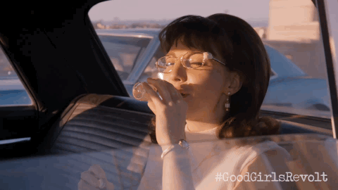 Drinking GIFs - Good Girls Revolt