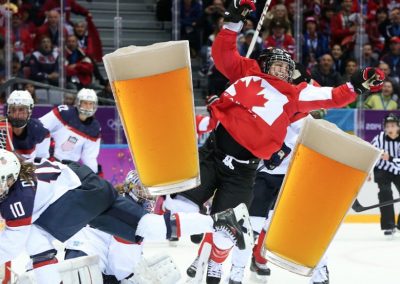 CAN vs. USA Olympic Women’s Hockey Final Drinking Game