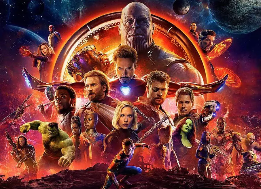 Avengers: Infinity War (2018) Drinking Game