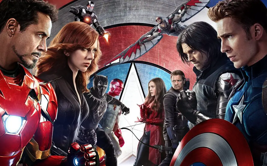 Captain America: Civil War (2016) Drinking Game