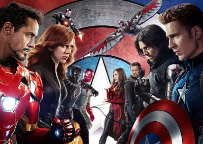 Captain America: Civil War (2016) Drinking Game