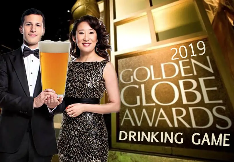 2019 Golden Globes Drinking Game