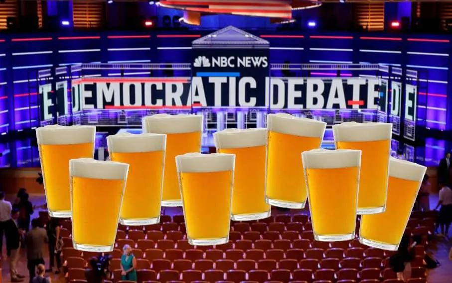 Democratic Debate 2020 Drinking Game