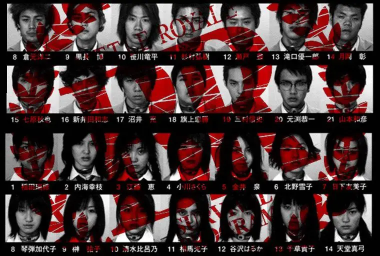 Battle Royale (2000) Drinking Game